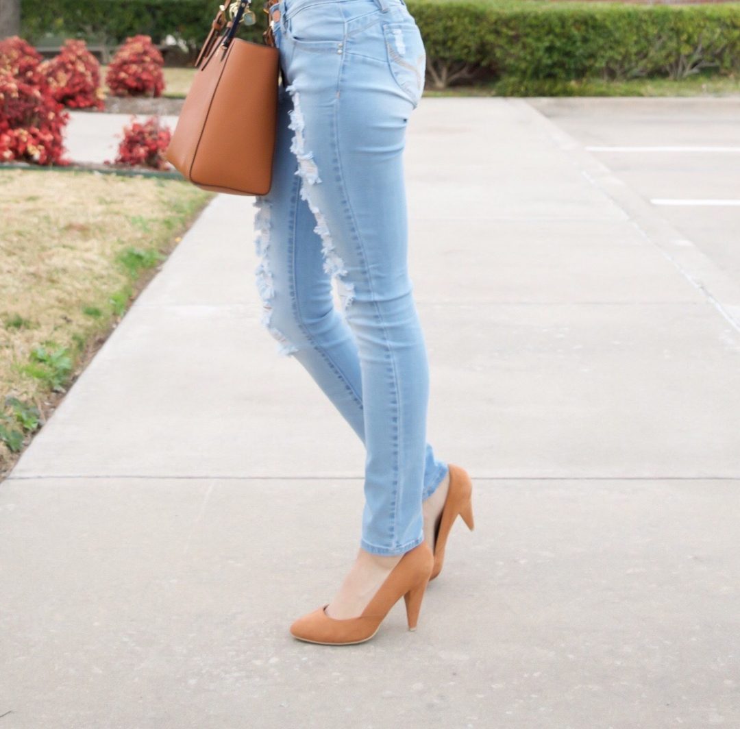 Ymi high waisted skinny hot sale jeans